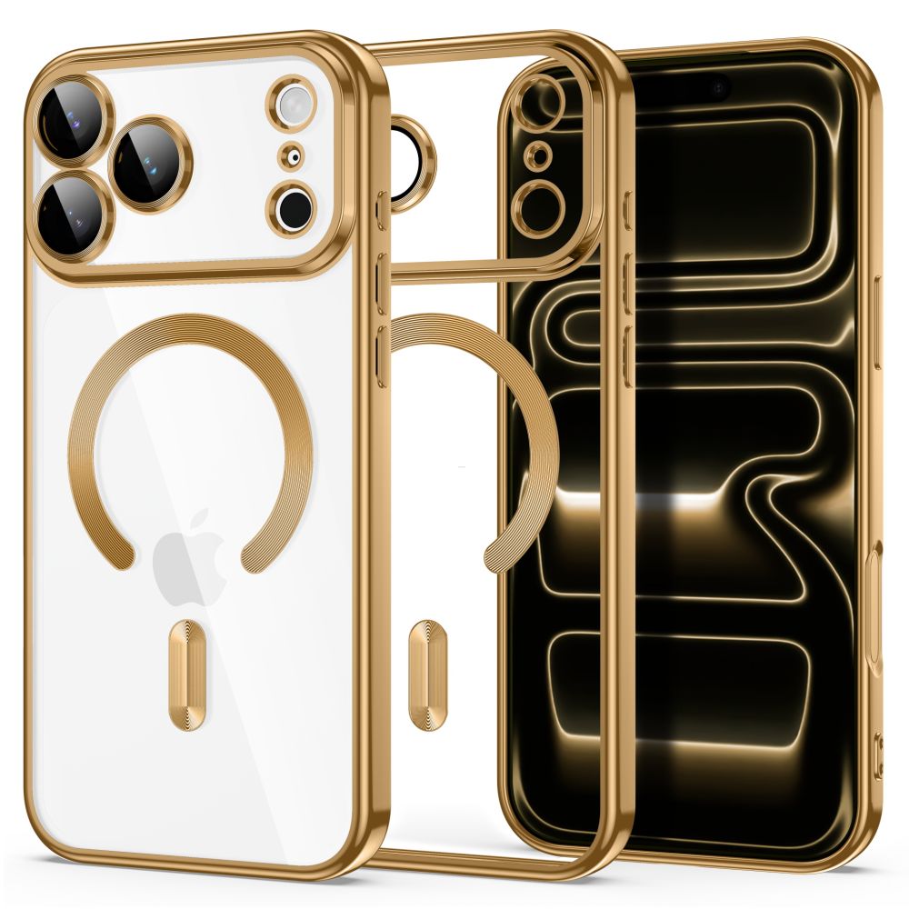 Auksinis Tech-Protect MagFlex MagSafe dėklas iPhone 17 Pro Max / 18 Pro Max