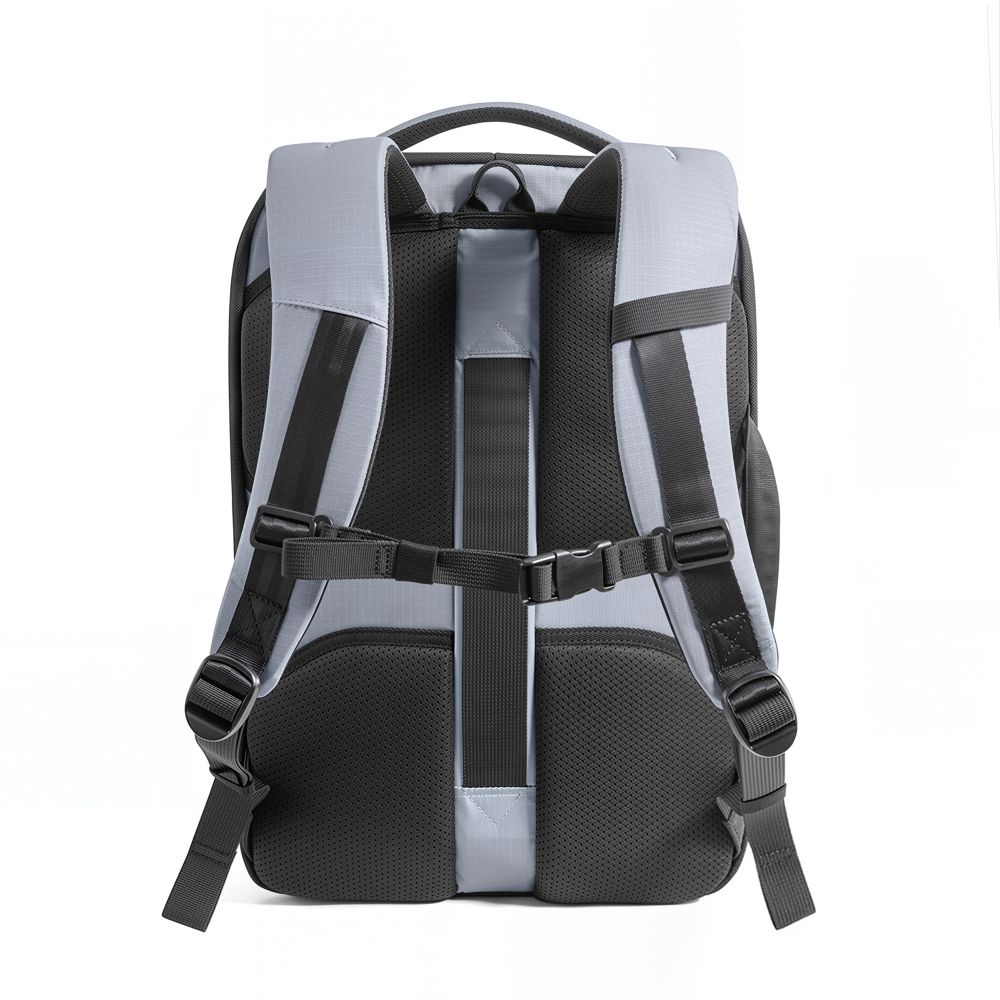 Tech-Protect Defender S70 kelioninė kuprinė 24 l (40 x 30 x 20 cm), skirta Ryanair ir Wizz Air, pilka - Image 2