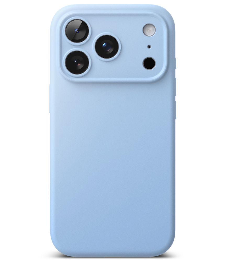Dėklas Ringke Silicone Magnetic MagSafe iPhone 17 Pro / 18 Pro, šviesiai mėlynas - Image 3