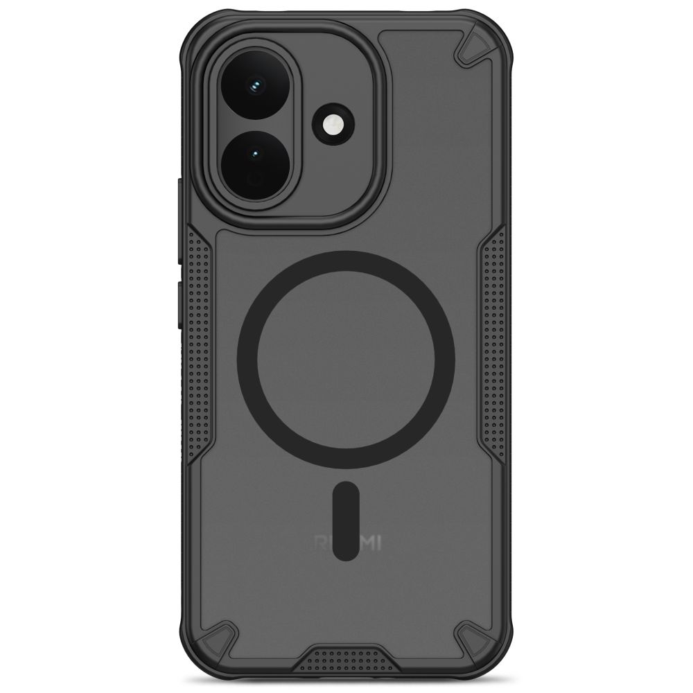Dėklas Tech-Protect Rugged Shield MagSafe Xiaomi Redmi Note 17 Pro 5G, matinis juodas - Image 2