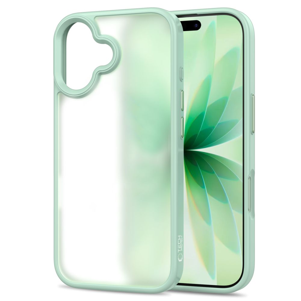 Tech-Protect MagMat dėklas iPhone 17 – skaidrus žalias - Image 2