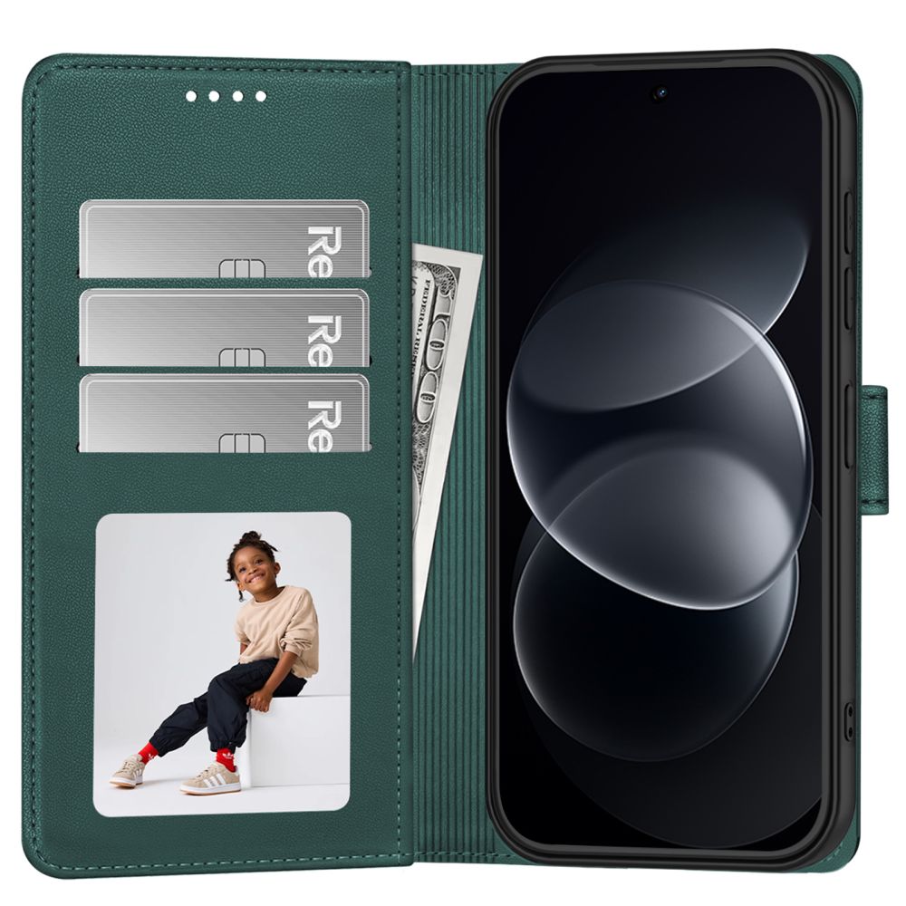Dėklas Tech-Protect Wallet Xiaomi Redmi Note 17 Pro Max 5G, žalias - Image 2