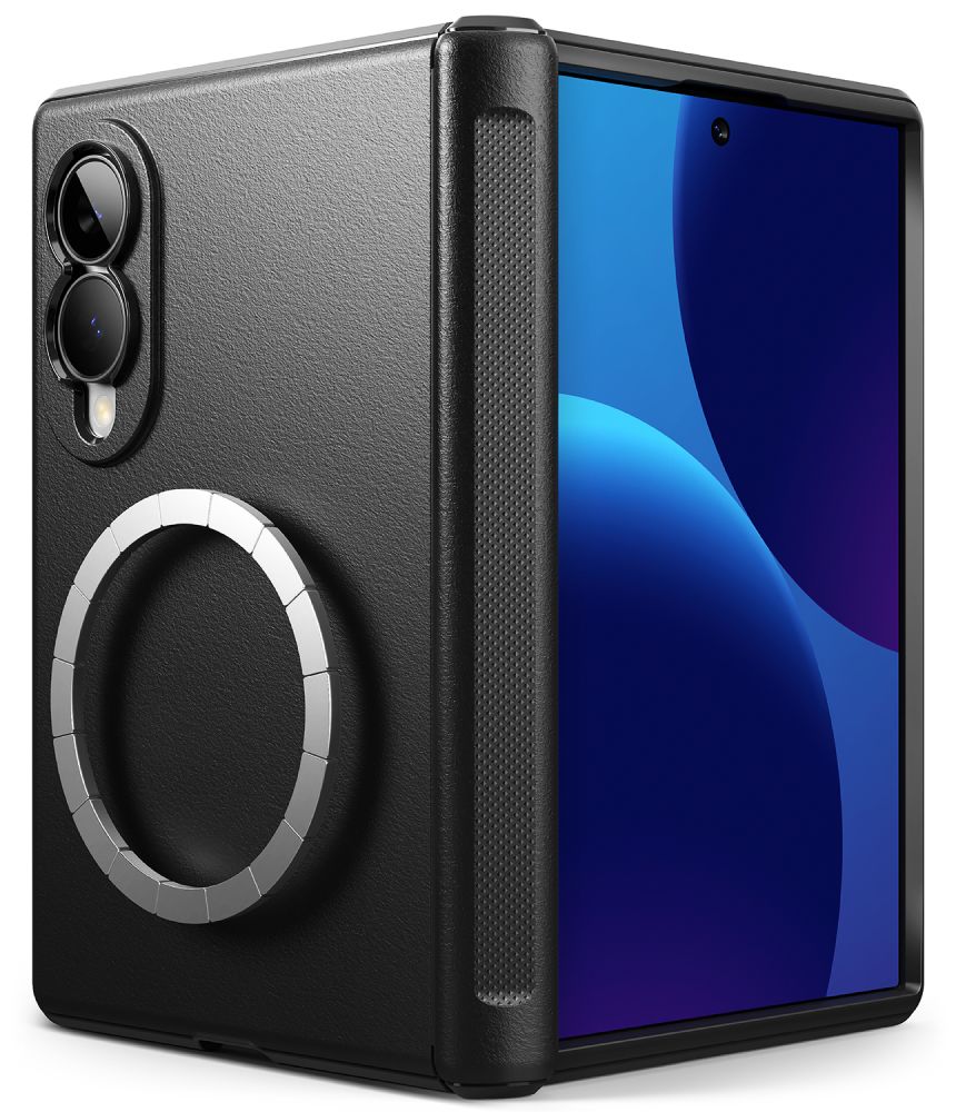 Dėklas Ringke Onyx Flap Magsafe Galaxy Z Fold 8, juodas