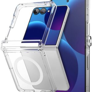 Ringke Fusion Flap Magnetic dėklas Galaxy Z Flip 8, skaidrus