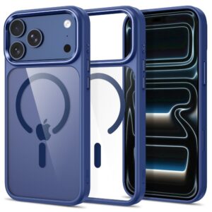 Tech-Protect Magmat CC dėklas iPhone 17 Pro / 18 Pro, mėlynas-skaidrus