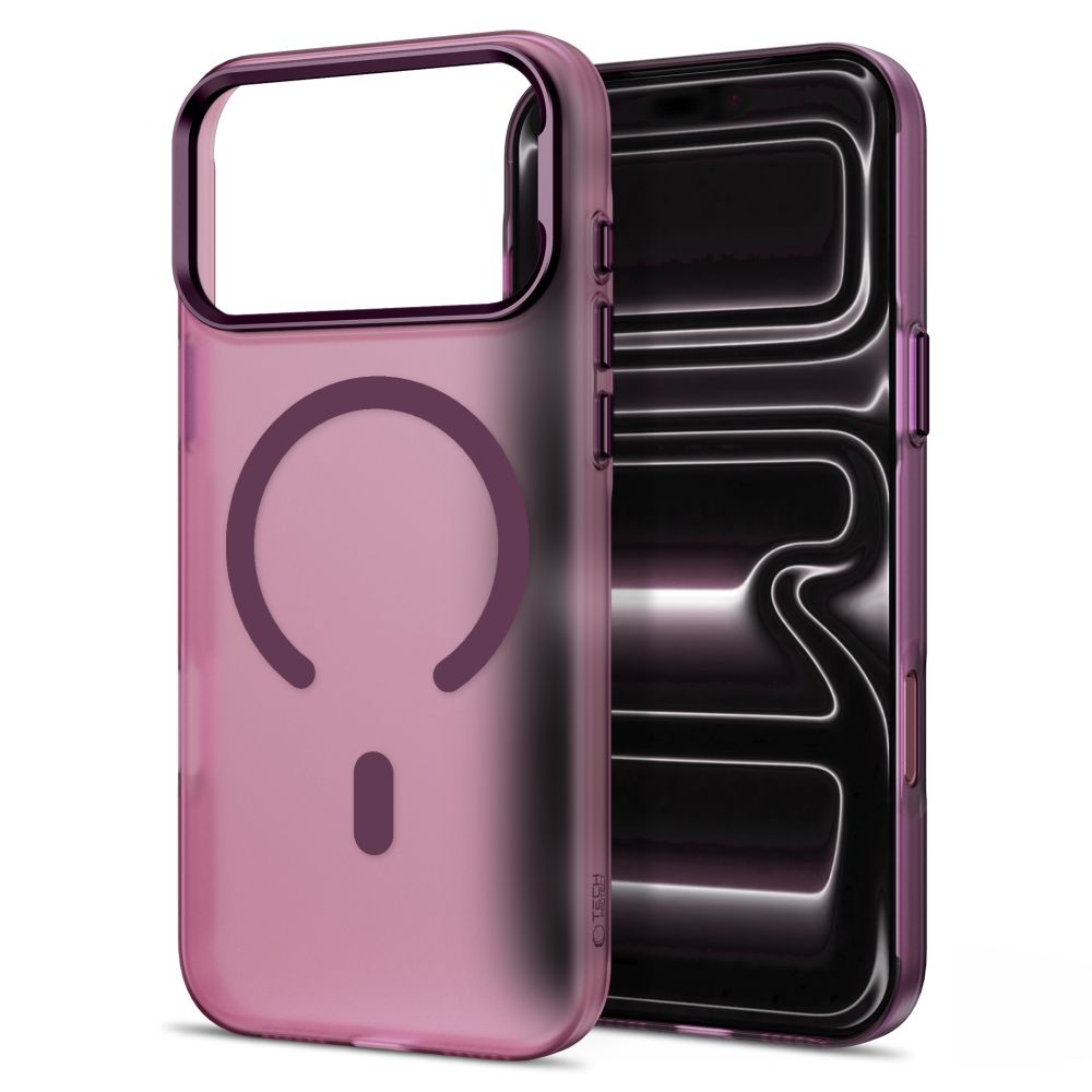 Tech-Protect MagZero dėklas iPhone 17 Pro Max / 18 Pro Max, bordo matinis - Image 2