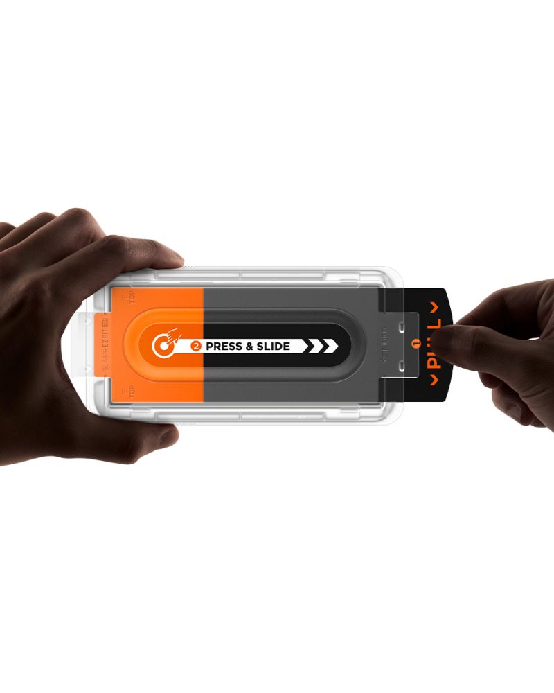 Spigen Glas.tR EZ Fit Pro HD Privacy apsauginiai stiklai (2 vnt.) Samsung Galaxy Z Fold 7 / 8 Ultra - Image 4