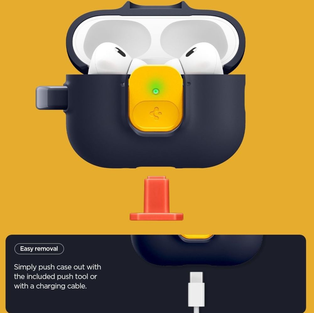 Dėklas Spigen Nano Pop AirPods Pro 3, tamsiai mėlynas - Image 3