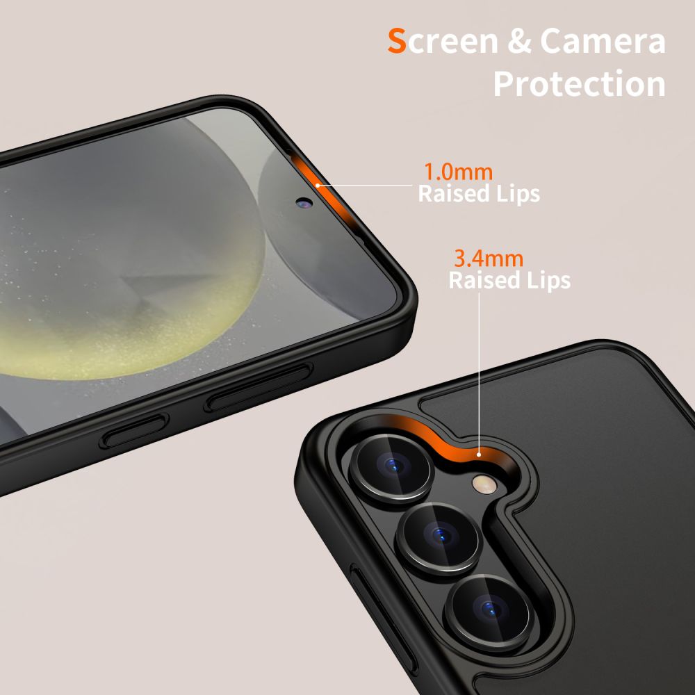 Tech-Protect MagMat apsauginis dėklas Samsung Galaxy S25, juodas - Image 3