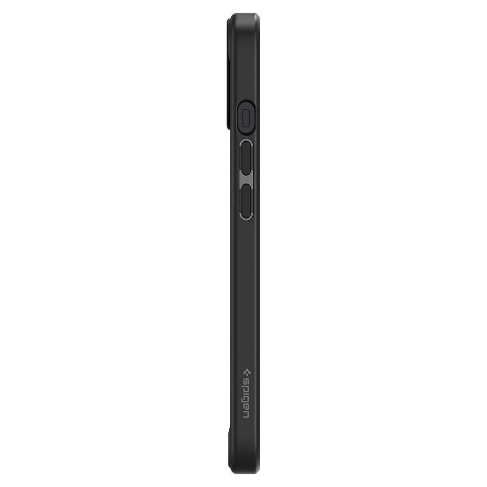 Spigen Ultra Hybrid dėklas iPhone 13, matinis juodas - Image 5