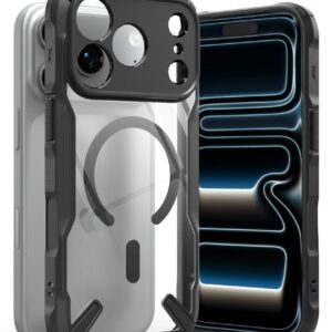 Dėklas Ringke Fusion X Magnetic MagSafe iPhone 17 Pro Max / 18 Pro Max, juodas