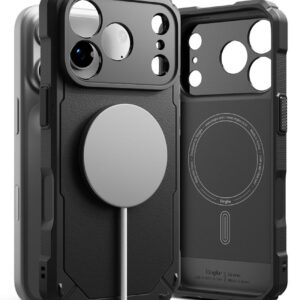 Dėklas Ringke Rugged Gear Magnetic MagSafe iPhone 17 Pro Max / 18 Pro Max, juodas