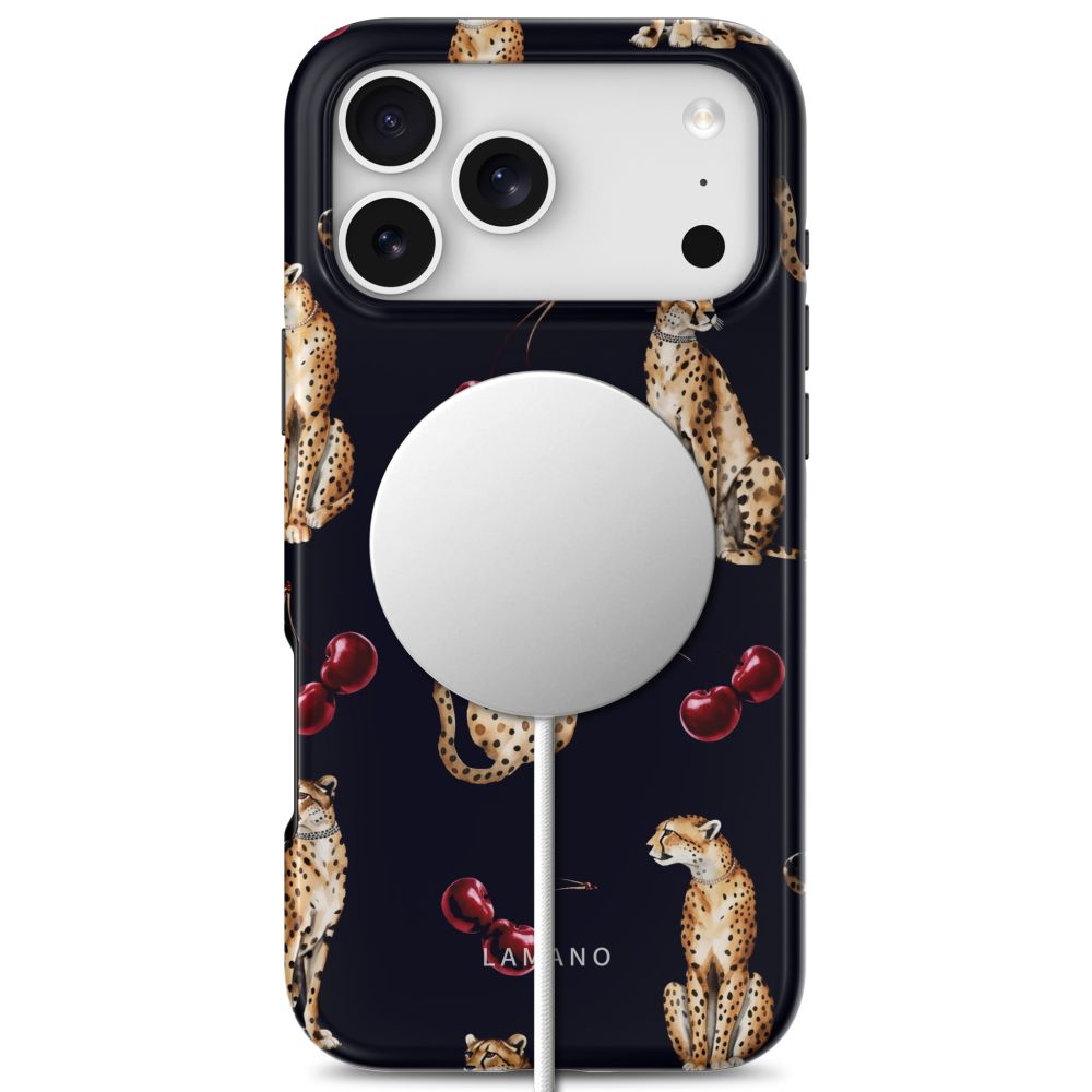 Dėklas Tech-Protect Lamano MagSafe iPhone 17 Pro Max / 18 Pro Max, Midnight Cherry - Image 4