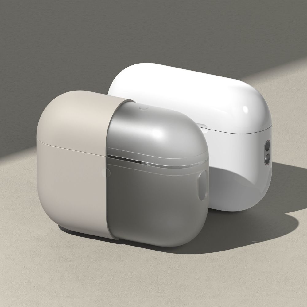Ringke silikoninis TPU dėklas AirPods Pro 3 – smėlinis - Image 3