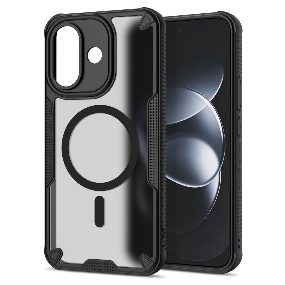 Dėklas Tech-Protect Rugged Shield MagSafe Xiaomi Redmi Note 17 Pro 5G, matinis juodas - Image 3