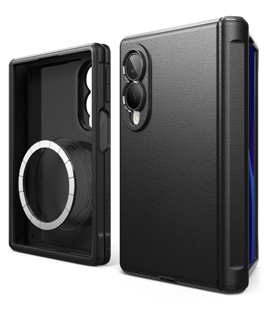 Dėklas Ringke Onyx Flap Magsafe Galaxy Z Fold 8, juodas - Image 3