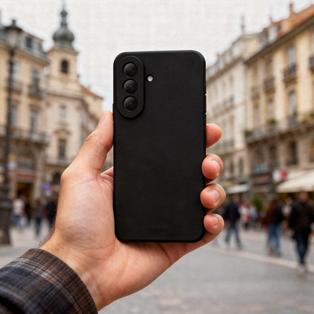Juodas Tech-Protect Icon silikoninis dėklas Samsung Galaxy A37 5G - Image 4