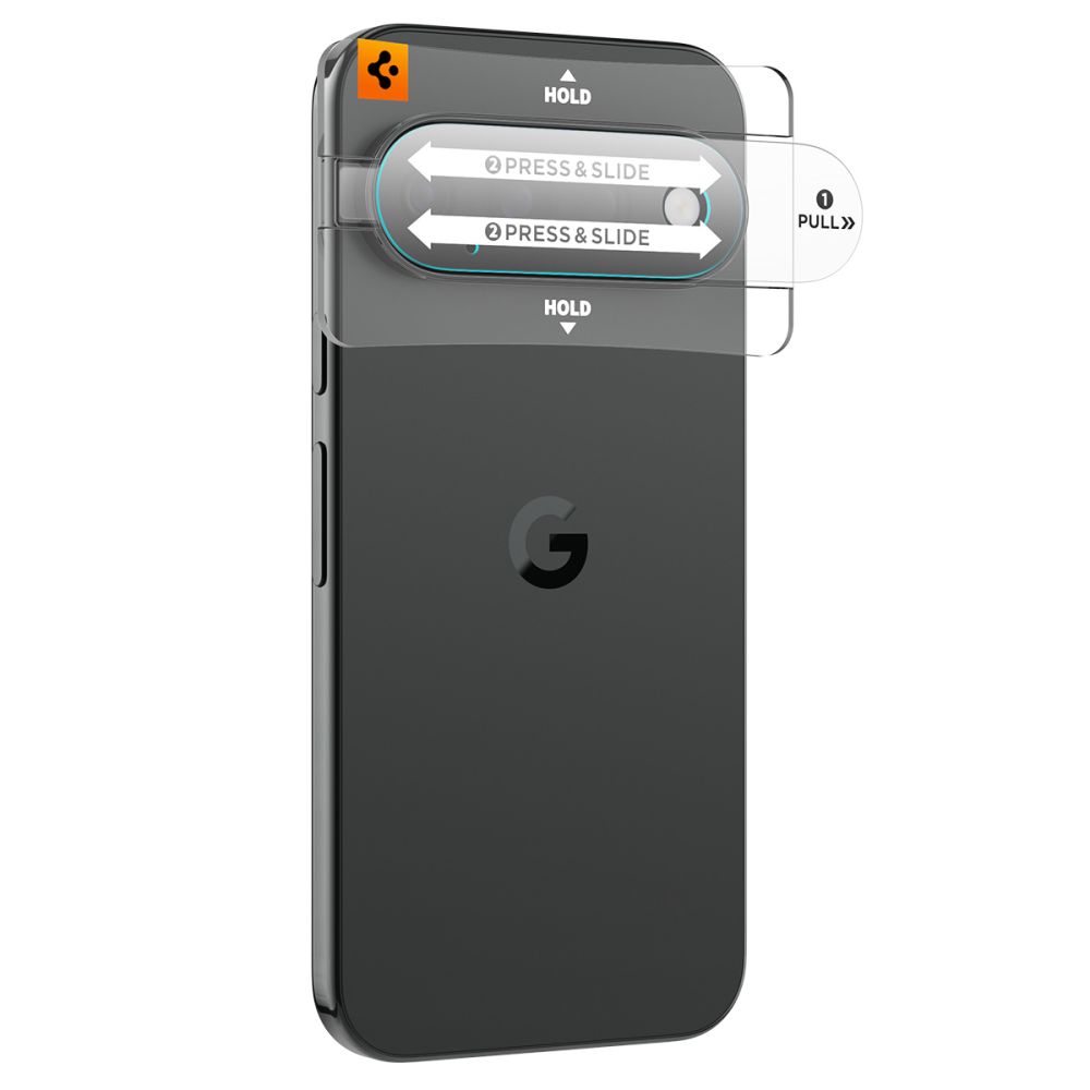 Kameros apsauginis stiklas Spigen Glas.tR EZ Fit Optik Pro HD Google Pixel 11 Pro XL, 2 vnt., skaidrus - Image 3