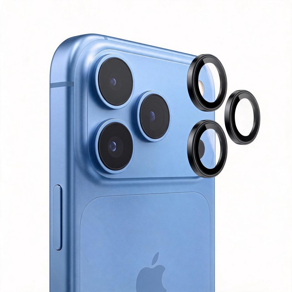 Tech-Protect Camring Fit+ kameros apsauga iPhone 18 Pro / 18 Pro Max, juoda - Image 3