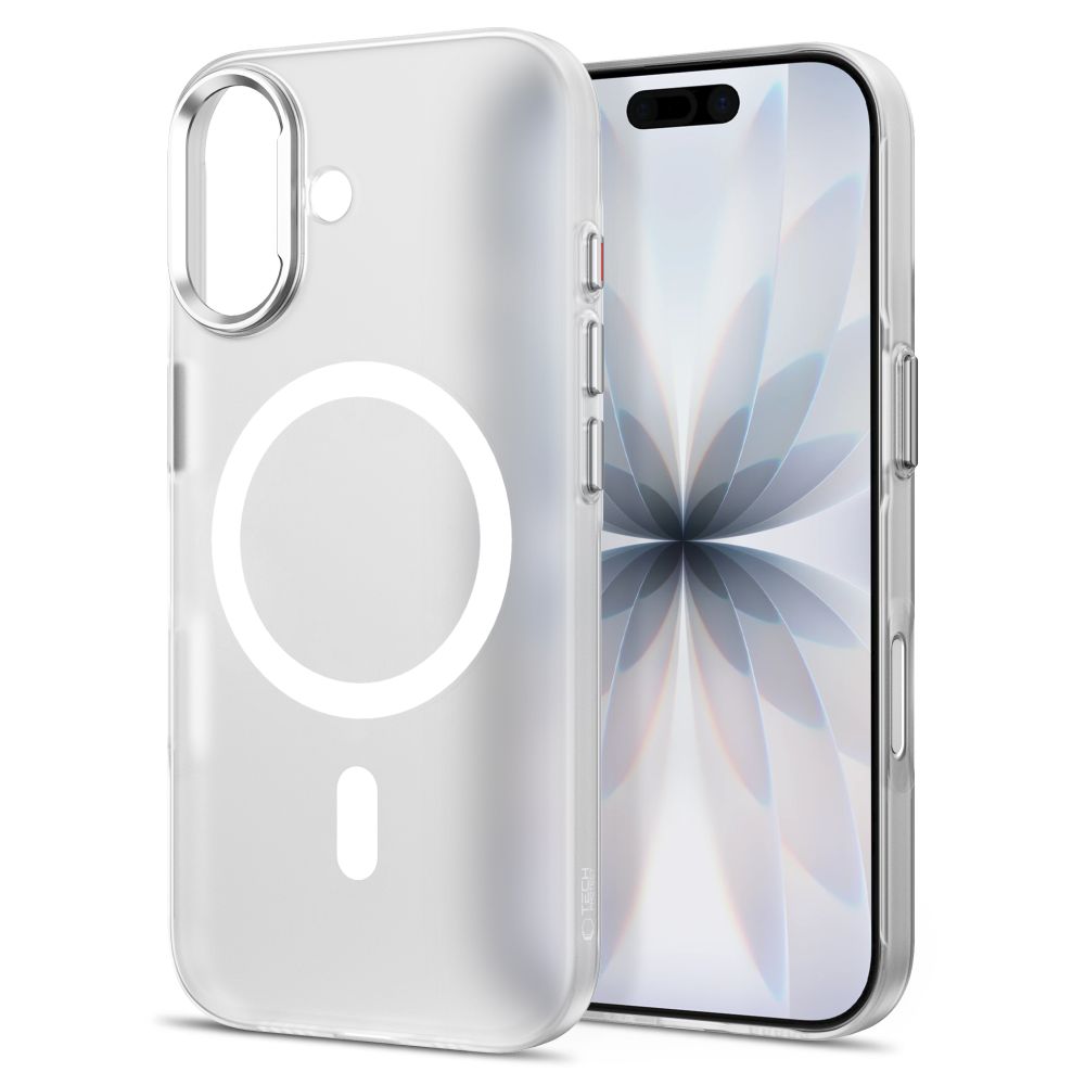 Tech-Protect MagZero dėklas iPhone 17, baltas matinis - Image 2