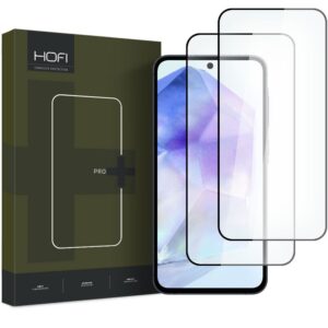 Hofi Glass Pro+ apsauginiai stiklai Galaxy A35 5G / A55 5G, 2 vnt., juodi