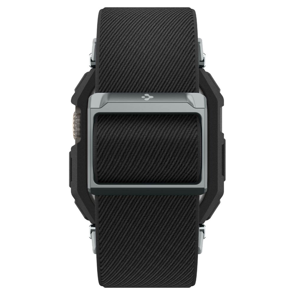 Dirželis su dėklu Spigen Lite Fit "Pro" Apple Watch Ultra 1 / 2 / 3 / 4 (49 mm), matinis juodas - Image 6