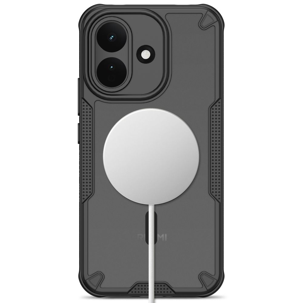 Dėklas Tech-Protect Rugged Shield MagSafe Xiaomi Redmi Note 17 Pro 5G, matinis juodas - Image 4