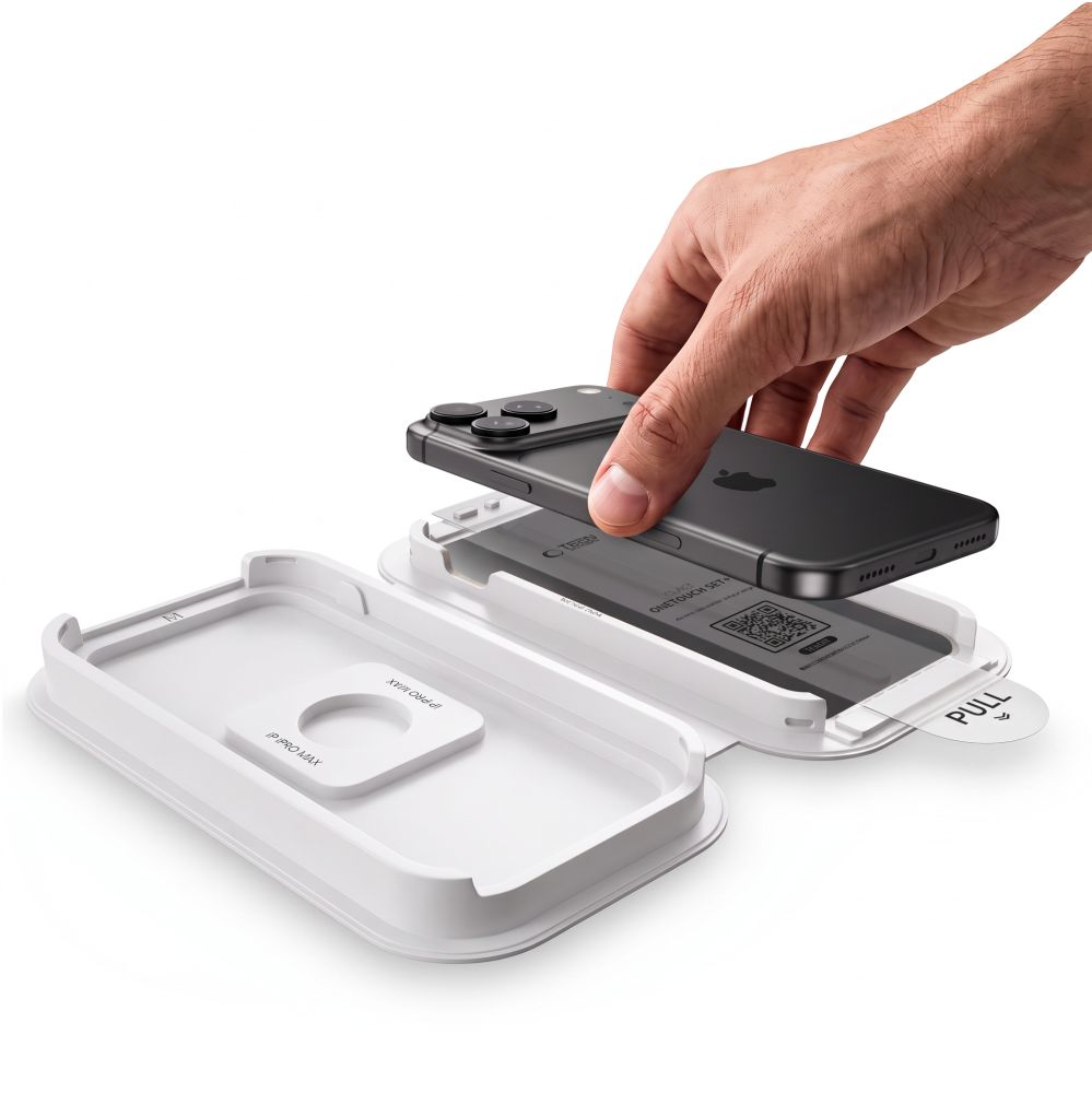 Apsauginis privatumo stiklas Tech-Protect OneTouch Set Spy+ iPhone 18 Pro Max, 2 vnt. - Image 4