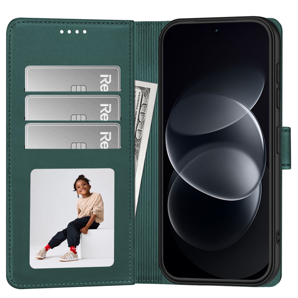 Dėklas Tech-Protect Wallet Xiaomi Redmi Note 17 Pro 5G, žalias - Image 2