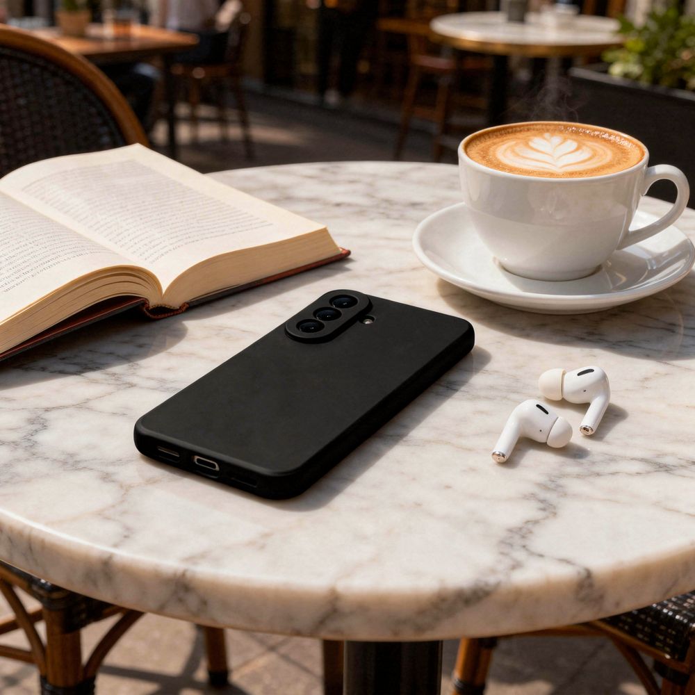Juodas Tech-Protect Icon silikoninis dėklas Samsung Galaxy A37 5G - Image 5