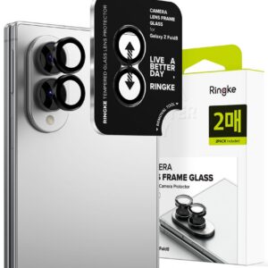 Juodos Ringke Camera Frame kameros apsaugos (2 vnt.) Samsung Galaxy Z Fold 8