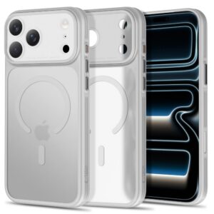 Dėklas Tech-Protect MagPrime MagSafe CC iPhone 17 Pro Max / 18 Pro Max, matinis pilkas