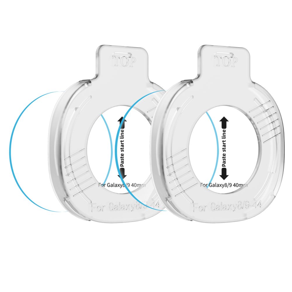 Tech-Protect Easy Set+ stikliukai Samsung Galaxy Watch 8 / 9 (40 mm), 2 vnt. - Image 4