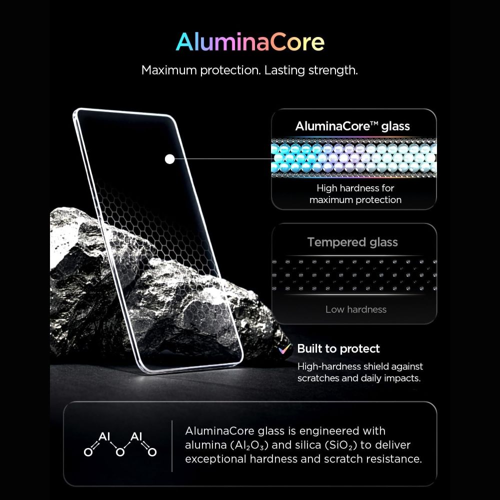 Apsauginis stiklas su privatumo filtru Spigen Glas.tR EZ Fit Pro AC HD Privacy iPhone Duo - Image 5