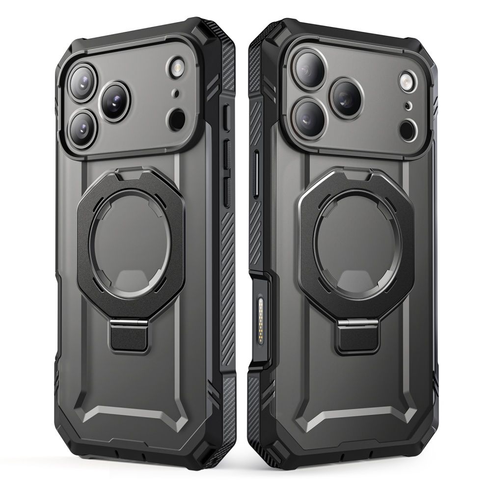 Dėklas Supcase Grip Pro Mag MagSafe iPhone 17 Pro Max / 18 Pro Max, juodas - Image 5