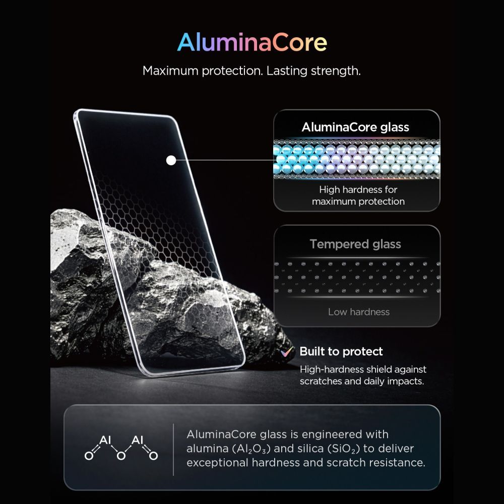 Apsauginis stiklas Spigen Glas.tR EZ Fit Pro HD AC iPhone 16 Pro / 17 / 17 Pro / 18 Pro 2 vnt., skaidrus - Image 6