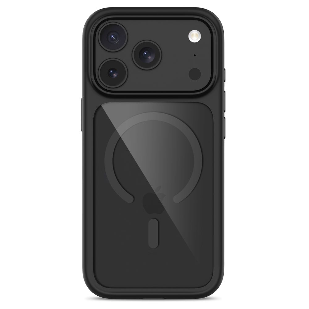 Dėklas ir apsauginis stiklas Tech-Protect MagOne MagSafe CC iPhone 17 Pro / 18 Pro, 2 vnt. stiklo, juodas / skaidrus - Image 4