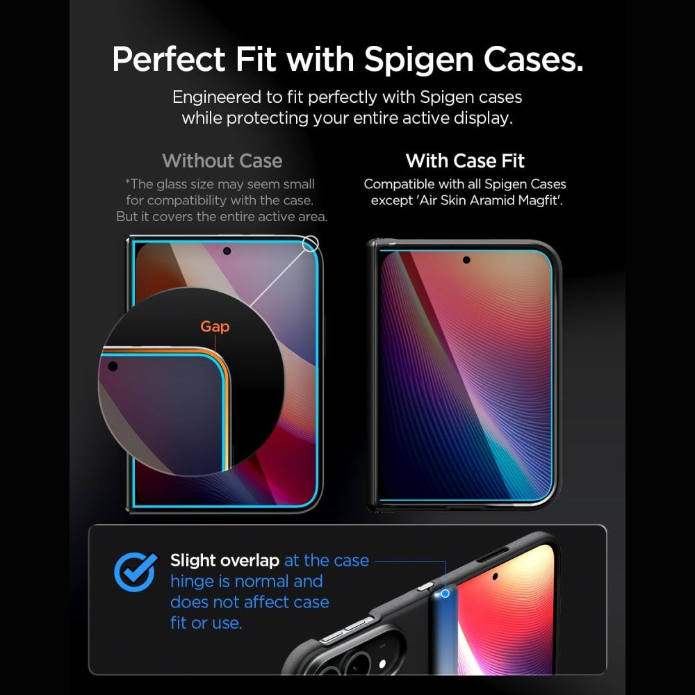 Apsauginis stiklas su privatumo filtru Spigen Glas.tR EZ Fit Pro AC HD Privacy iPhone Duo - Image 7