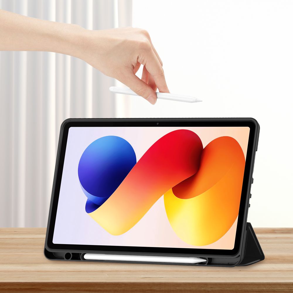 Tech-Protect SmartCase Pen planšetės dėklas Poco Pad M1 / Redmi Pad 2 Pro, juodas - Image 7