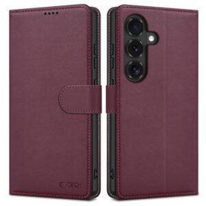Dėklas Tech-Protect Wallet Galaxy S26 FE, bordinis
