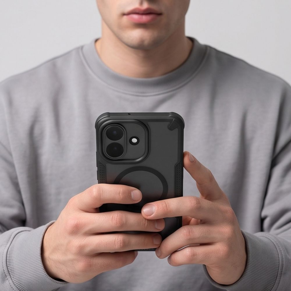 Dėklas Tech-Protect Rugged Shield MagSafe Xiaomi Redmi Note 17 Pro 5G, matinis juodas - Image 7