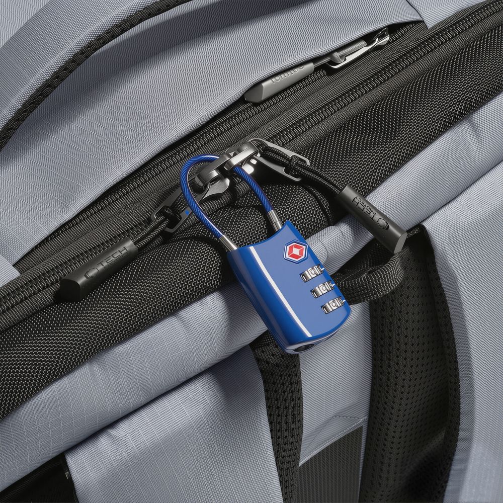 Tech-Protect Defender S70 kelioninė kuprinė 24 l (40 x 30 x 20 cm), skirta Ryanair ir Wizz Air, pilka - Image 7