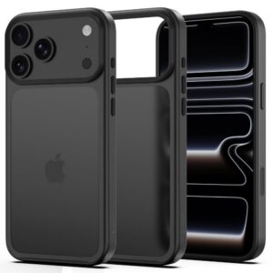 Dėklas Tech-Protect Magmat CC iPhone 17 Pro Max / 18 Pro Max, matinis juodas