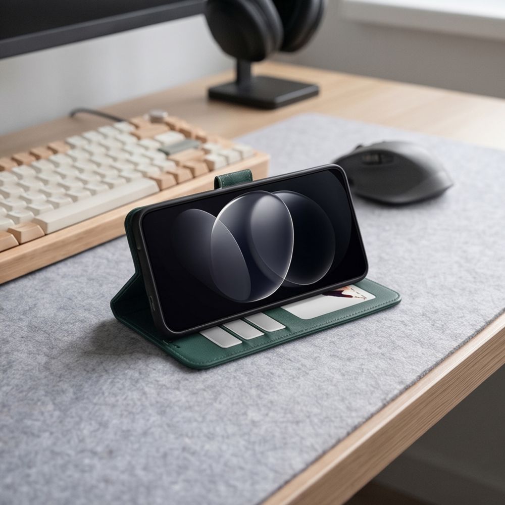 Dėklas Tech-Protect Wallet Xiaomi Redmi Note 17 Pro Max 5G, žalias - Image 7
