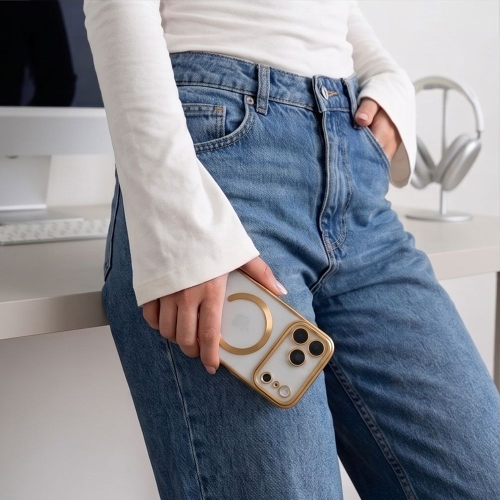 Auksinis Tech-Protect MagFlex MagSafe dėklas iPhone 17 Pro / 18 Pro - Image 7
