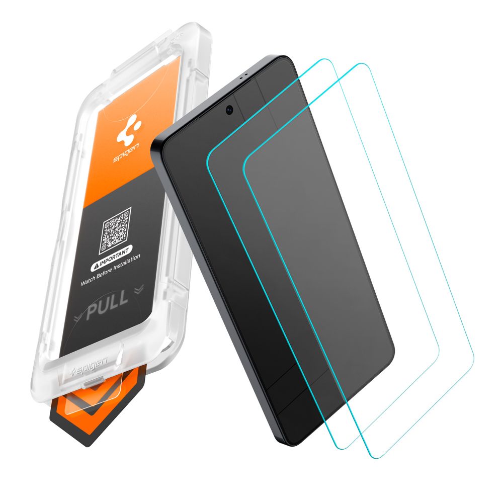 Apsauginis stiklas Spigen Glas.tR EZ Fit Pro AC HD Galaxy S26 Ultra, 2 vnt., skaidrus - Image 2
