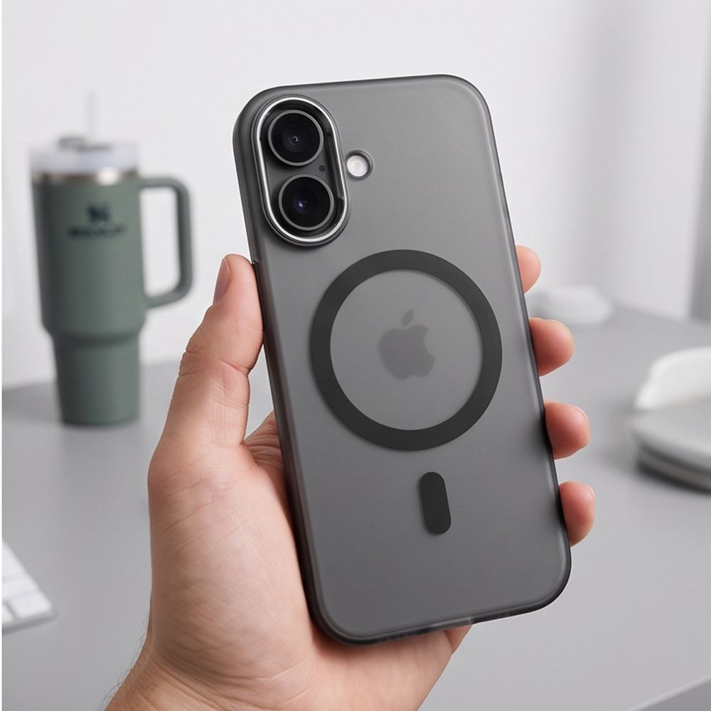 Tech-Protect MagZero dėklas iPhone 17, juodas matinis - Image 8