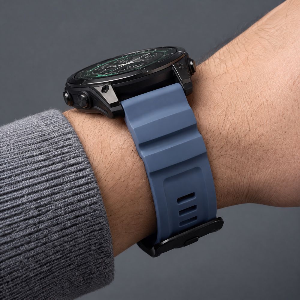 Dirželis Tech-Protect Motion Garmin Fenix 5X / 5X Plus / 6X / 6X Pro / 7X / 8 / 8 Pro / 9 / 9 Pro (51 mm), tamsiai mėlynas - Image 5