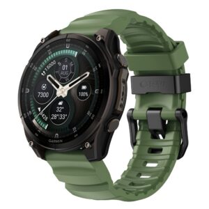 Dirželis Tech-Protect Motion Garmin Fenix 5X / 5X Plus / 6X / 6X Pro / 7X / 8 / 8 Pro / 9 / 9 Pro (51 mm), karinis žalias