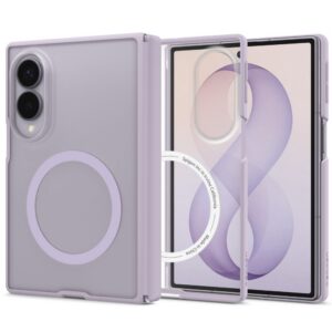 Dėklas Spigen AirSkin Zero MagSafe Galaxy Z Fold 8 Ultra, levandinis
